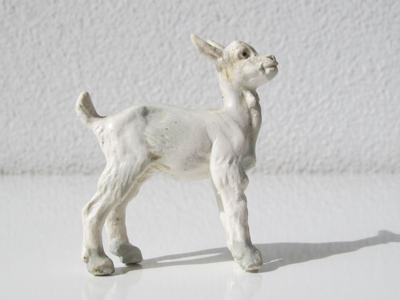 Schleich Statuette: Schleich 13003 Zicklein weiss – Usato da Vilters venduto da hedi00