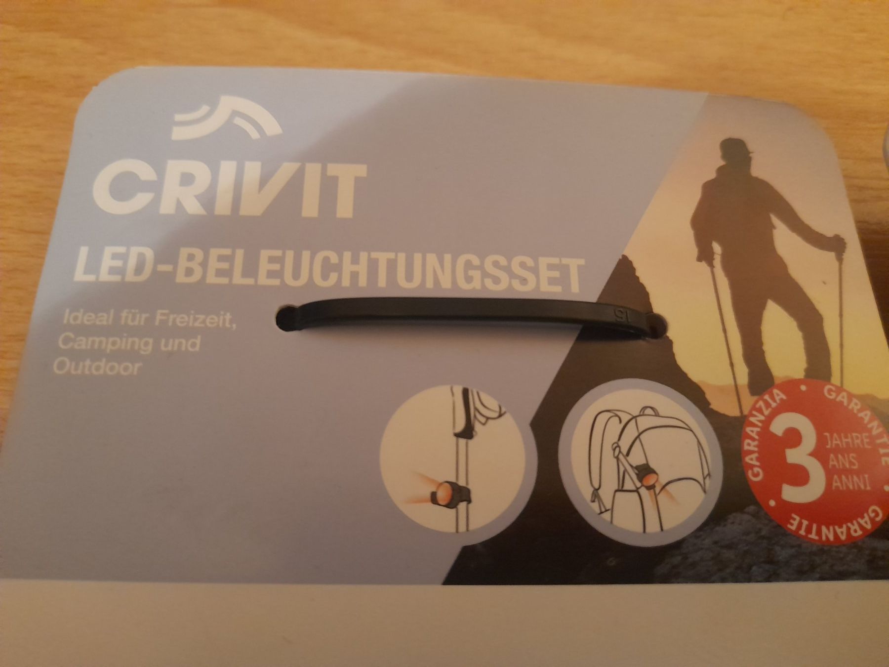 Lampade: 2 Crivit LED-Beleuchtungsset NEU – Nuovo e nell'imballaggio originale da Lustmühle venduto da chevi03 1