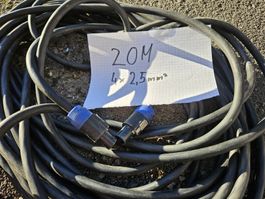 20 meter Lautsprecherkabel 4x2,5mm2