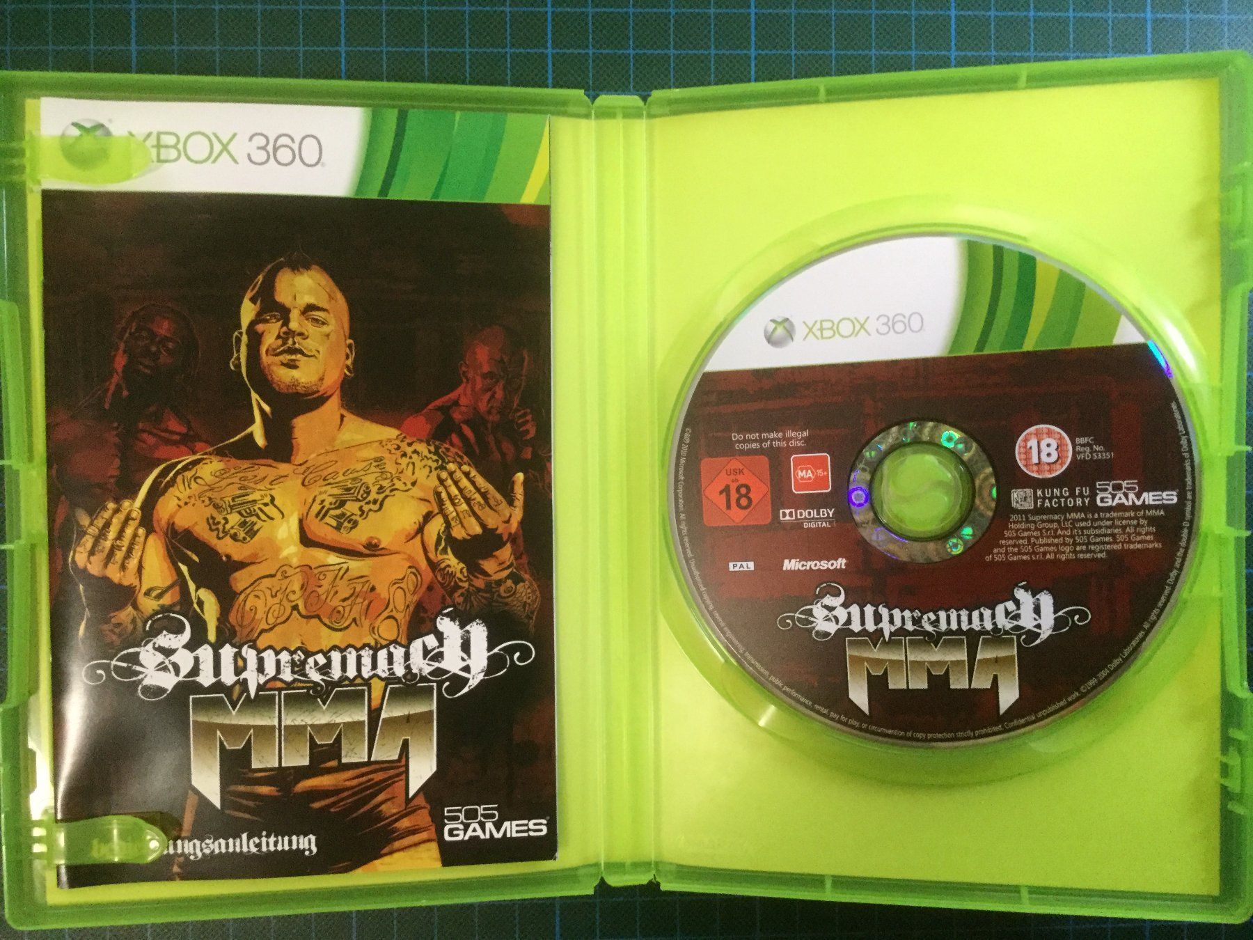 Microsoft Spiele: Supremach MMA XBOX 360 Spiel – Gebraucht aus Derendingen von Gaston.J 1