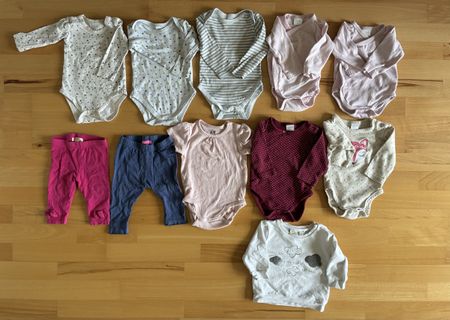 Kleiderpaket  Grösse 62 (Bodys & Hosen)