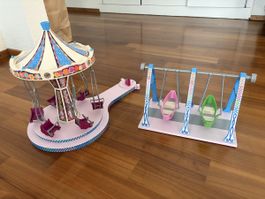 Playmobil – Fairground / Amusement Park – 2 Rides