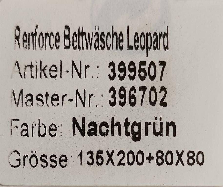 Linge de lit: Bettwäsche Leopard  – D'occasion à Hallwil par Ursina83 4