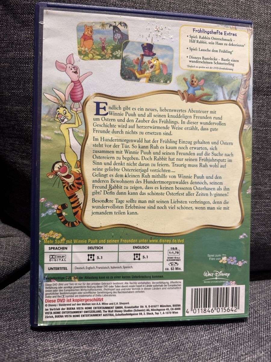 Tutti i DVDs: DVD Winnie Puuh – Usato da Effretikon venduto da fabee 1
