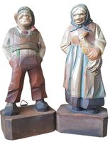 Holzfiguren Paar Brienz