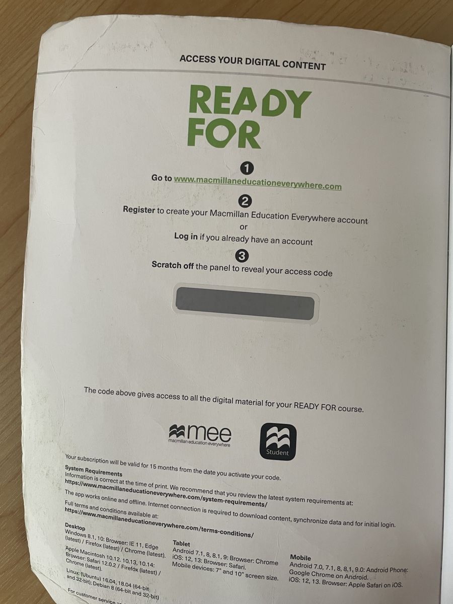 Libri: Ready for B2 First, Student's Book, Roy Norris, online versi – Nuovo (secondo la descrizione) da Malix venduto da fred_59 2