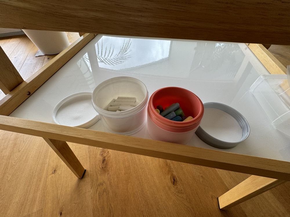 Große Filz-Pinnwand Set - 6x 30x30 Cm, Schwarz - Für Büro & Home-Office Organisation