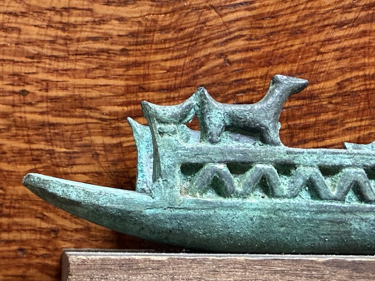 Skulpturen & Statuen: Bronze Schiff Sardinien Replik – Gebraucht aus Riedholz von Frettchen63 6