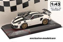 PORSCHE 911 (991) GT2 RS Weissach Paket 2018 1:43 Minichamps