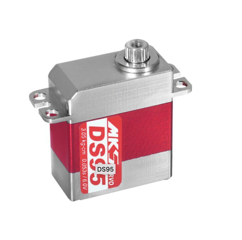 Modellismo RC: 1x DS95 - Micro servo digital MKS – Nuovo e nell'imballaggio originale da Trélex venduto da Arnaudyak