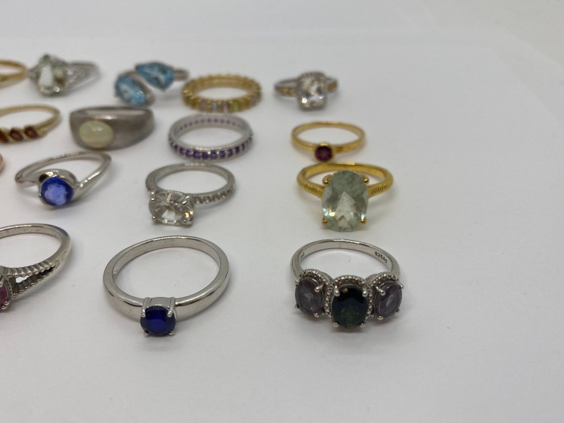 Altri gioielli: LOT Silber-Ringe unkontrolliert /i417 – Usato da Bern venduto da JMsoehne1987 1