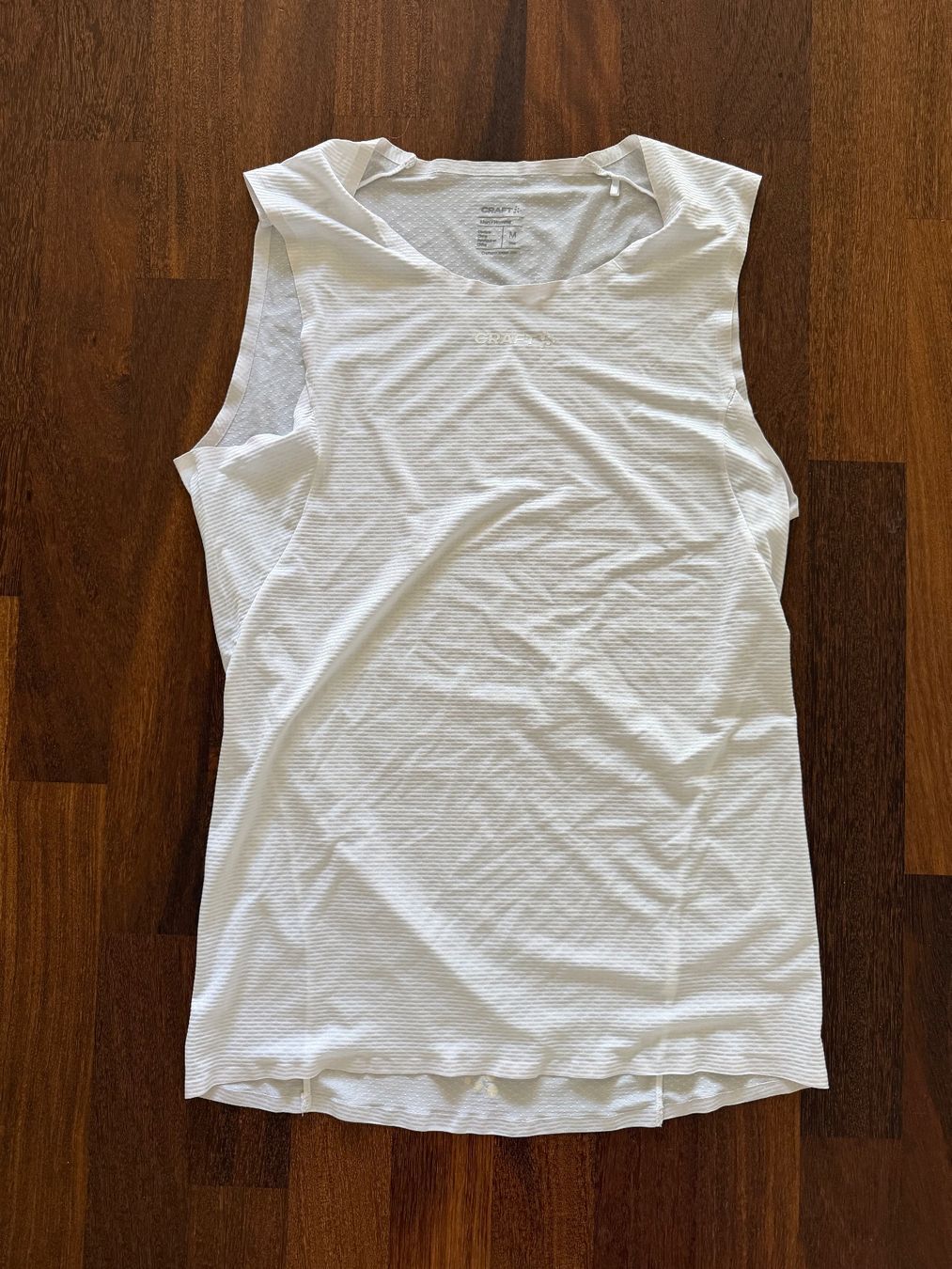 Craft Canottiere & Pantaloni: Craft Baselayer in weiss / transparent – Usato da Ennetbaden venduto da miboo