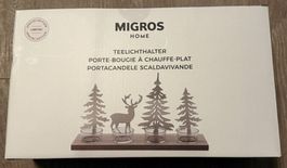 Migros Weihnachtsdeko Teelichthalter / NEU / 50% Rabatt