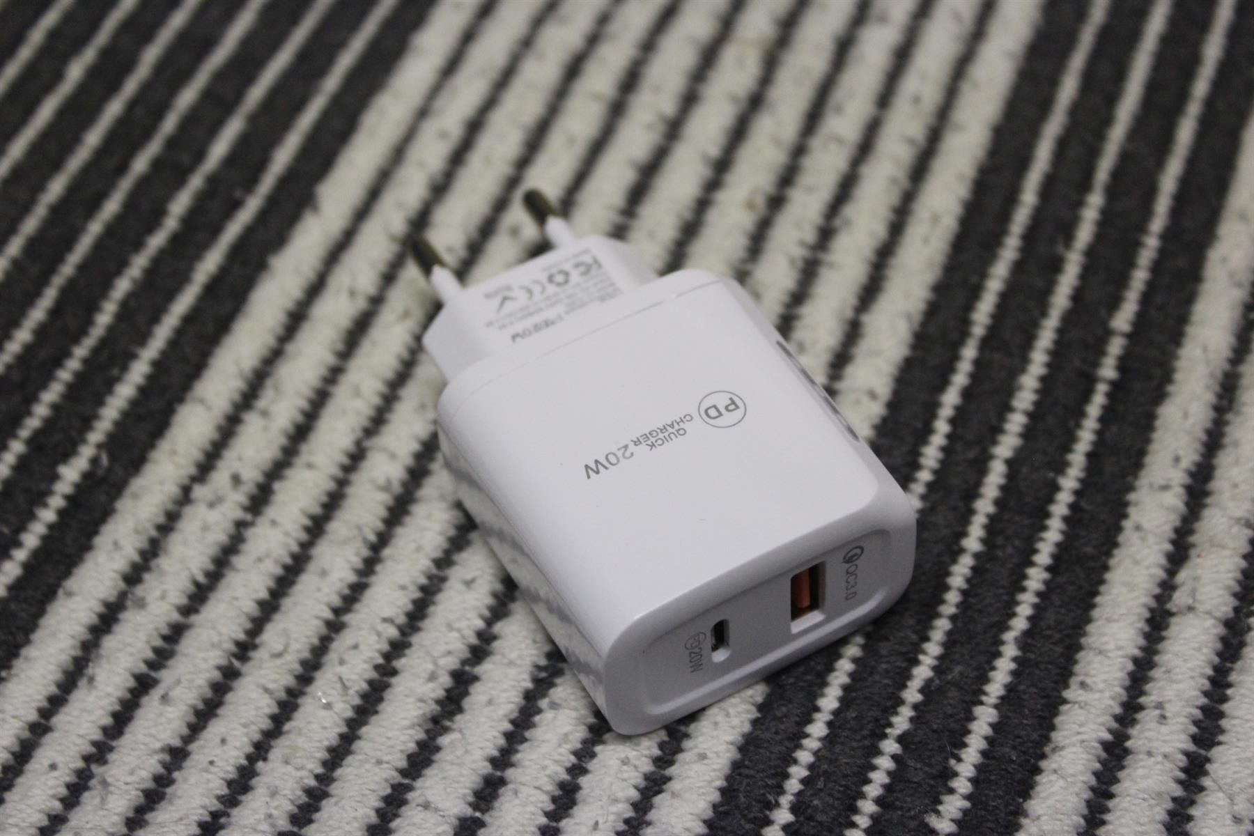Caricabatterie: iPhone USB C Lightning  Netzteil Duo 20w – Nuovo (secondo la descrizione) da Kirchdorf AG venduto da Aarereussshop 9