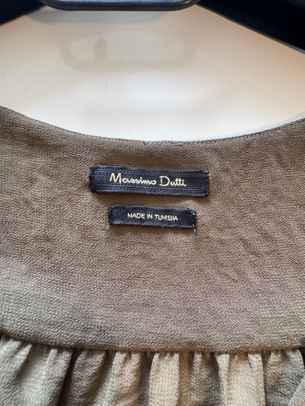 Massimo Dutti Blusen: Massimo Dutti Seidenbluse, Braun, Gr38/40 – Gebraucht aus Zumikon von calibru 2