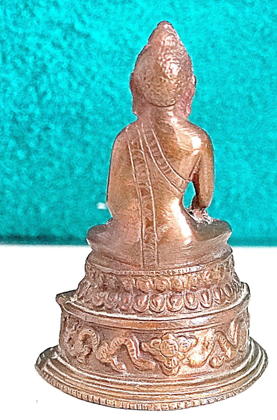 Skulpturen & Statuen: Buddha am Meditieren Metall – Gebraucht aus Baar von 2cvbaar 1