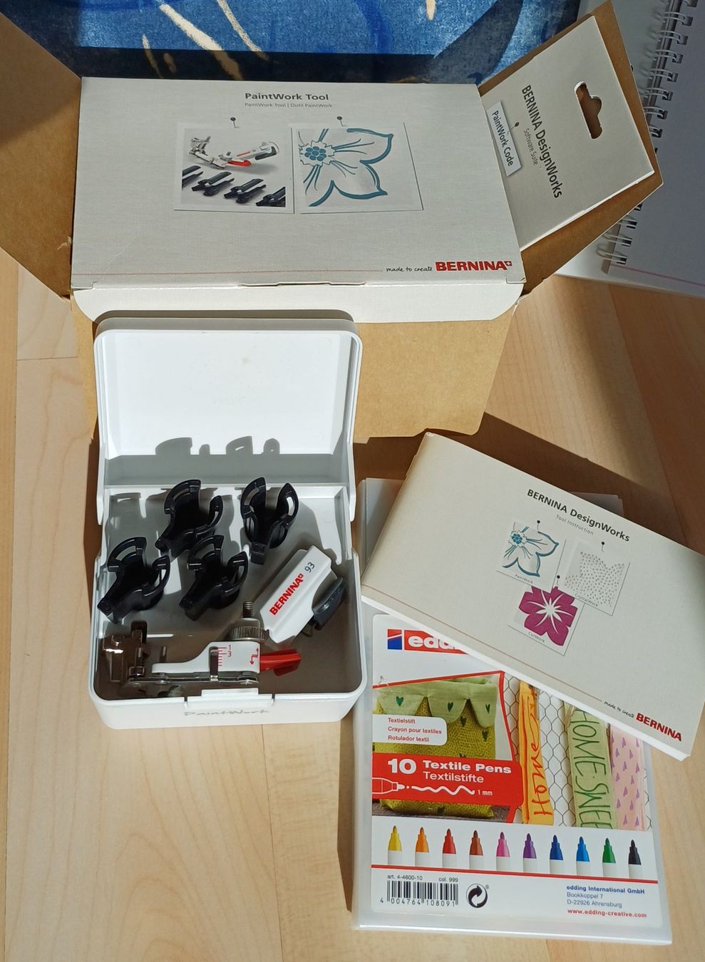 Bernina Nähmaschinen: Bernina CutWork, CrystalWork, Paintwork Tool plus DesignWork – Neu und originalverpackt aus Rafz von hofgut 4