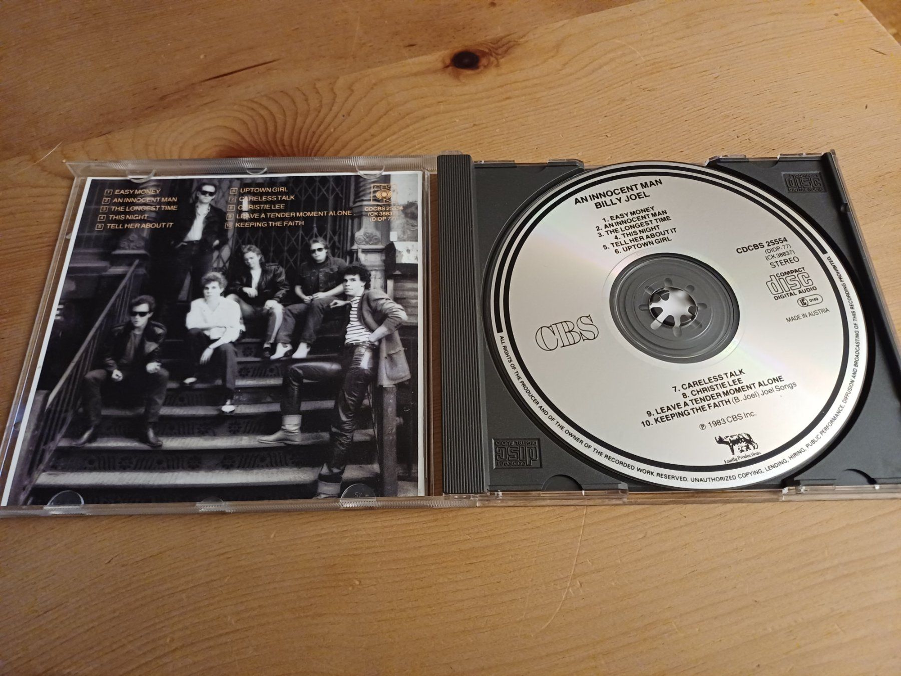 CD: Billy Joel - An Innocent Man – Usato da Jona venduto da Rreto71 2