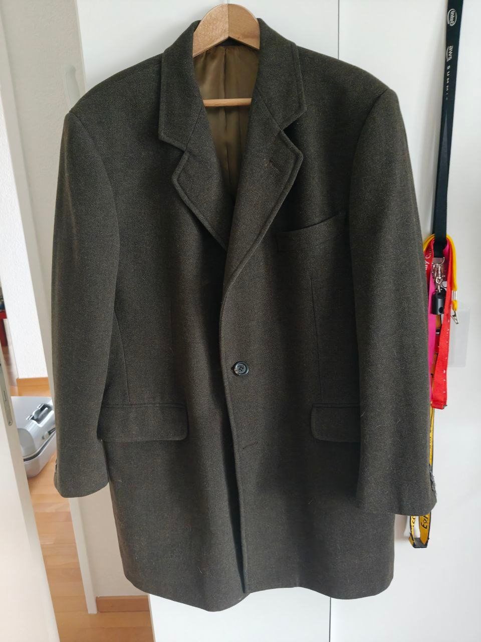 Mäntel: TRUSSARDI Herren Wintermantel Gr. 52 Wolle – Gebraucht aus Zürich von typish
