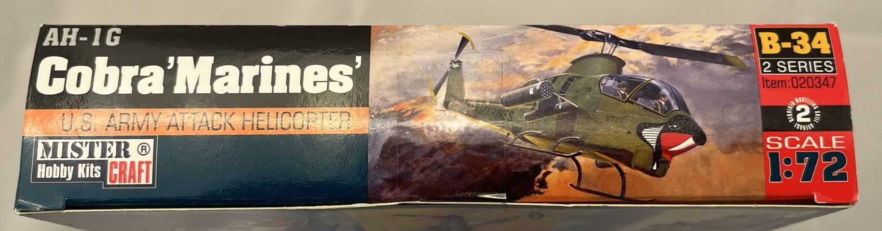 Kit di modellismo & Modellini statici: AH-1G Cobra "Marines" – Nuovo e nell'imballaggio originale da Muttenz venduto da flyte 3