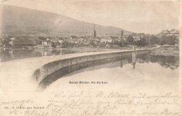 Saint Blaise vu du lac