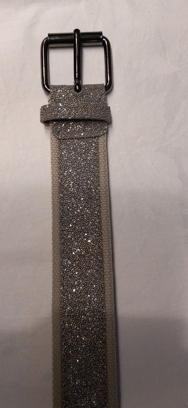 Cinture: ceinture brillante grise, neuve – Nuovo (secondo la descrizione) da Versoix venduto da Liline2010
