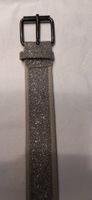 ceinture brillante grise, neuve