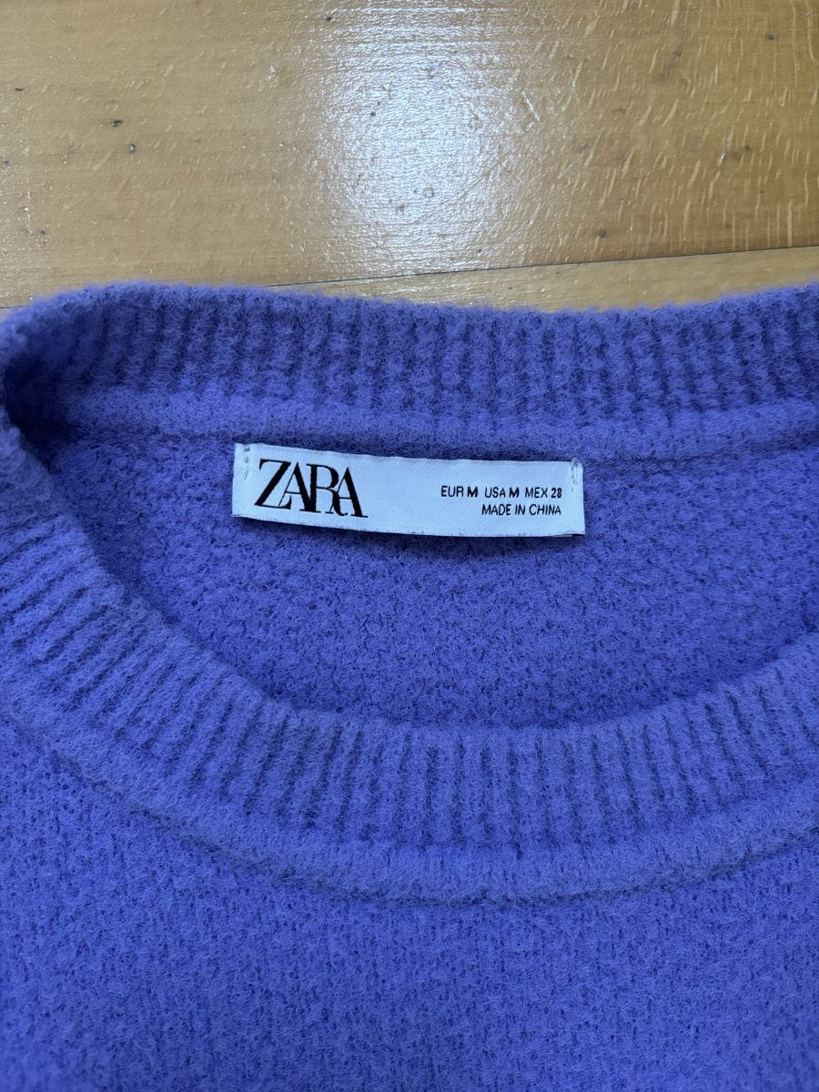 Zara Pullover & Sweatshirts: Zara Strickpullover, Lila, Grösse M – Neu (gemäss Beschreibung) aus Ehrendingen von can_n7gv 4