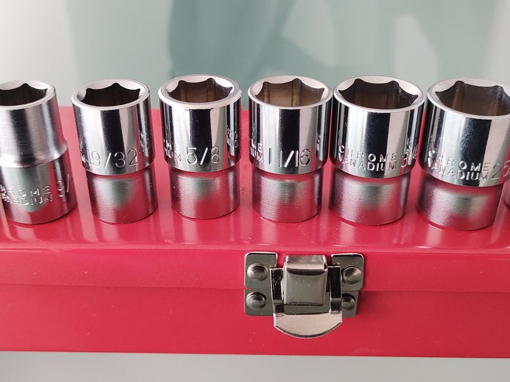 KS Tools 517.1121 Ringschlüsselsatz – 9-teilig, Metrisch, Für Profi Und Hobby