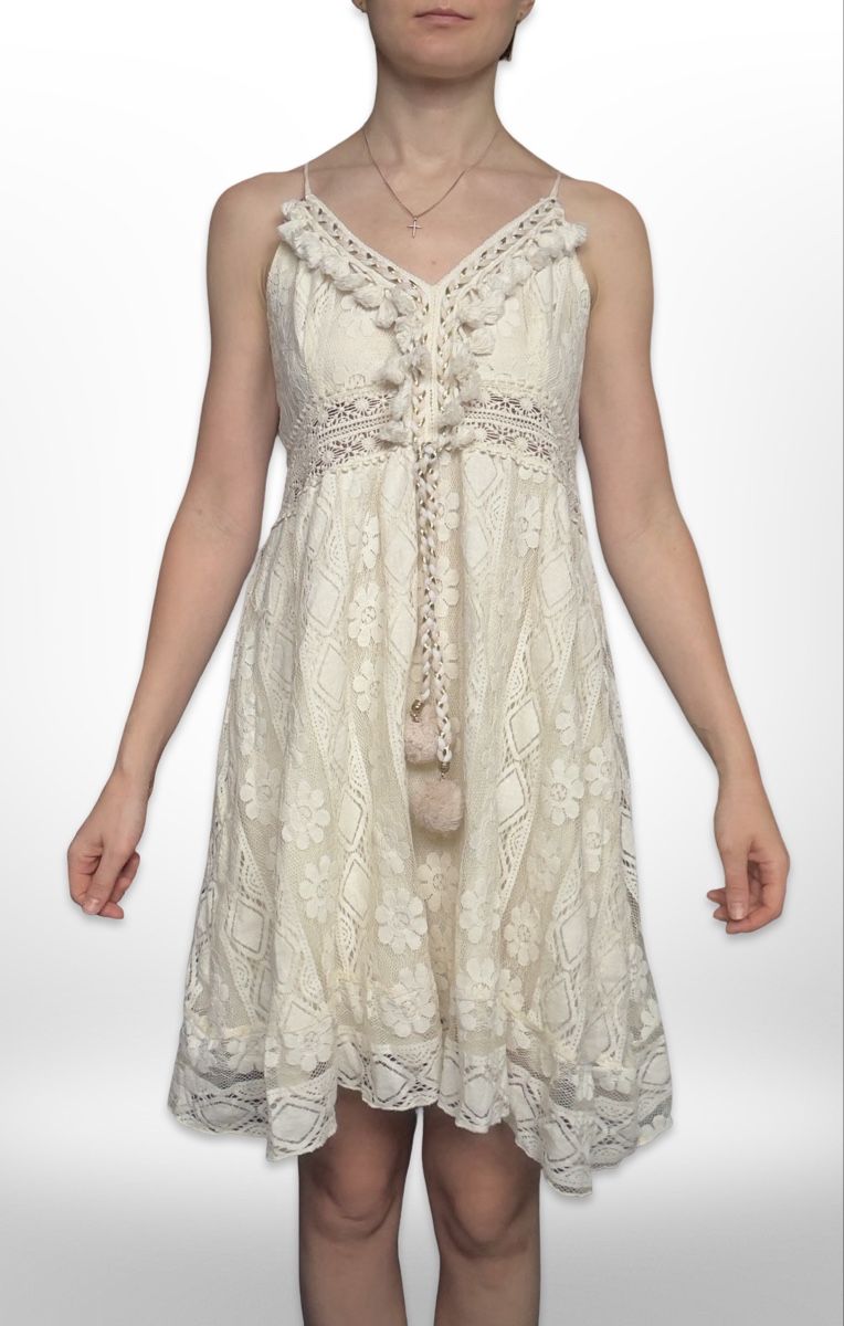 Robes: Boho Kleid • Robe dentelle S/M – D'occasion à Vuippens par Anna_as