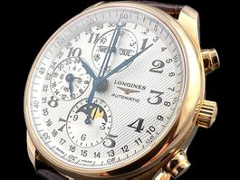 Longines Master Vollkalender Automatic 18k 40mm Fullset*U839