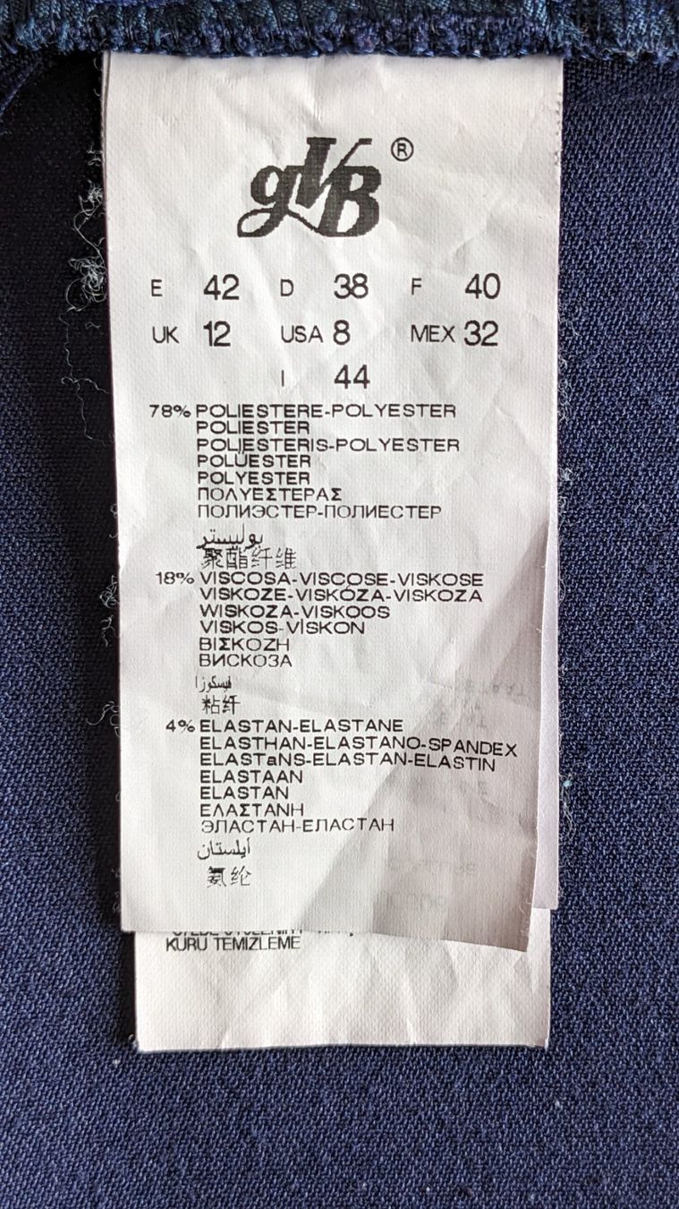 Pantaloni: Miroglio stretch Hose Gr. 38 – Usato da Thalwil venduto da kat_d85f 4