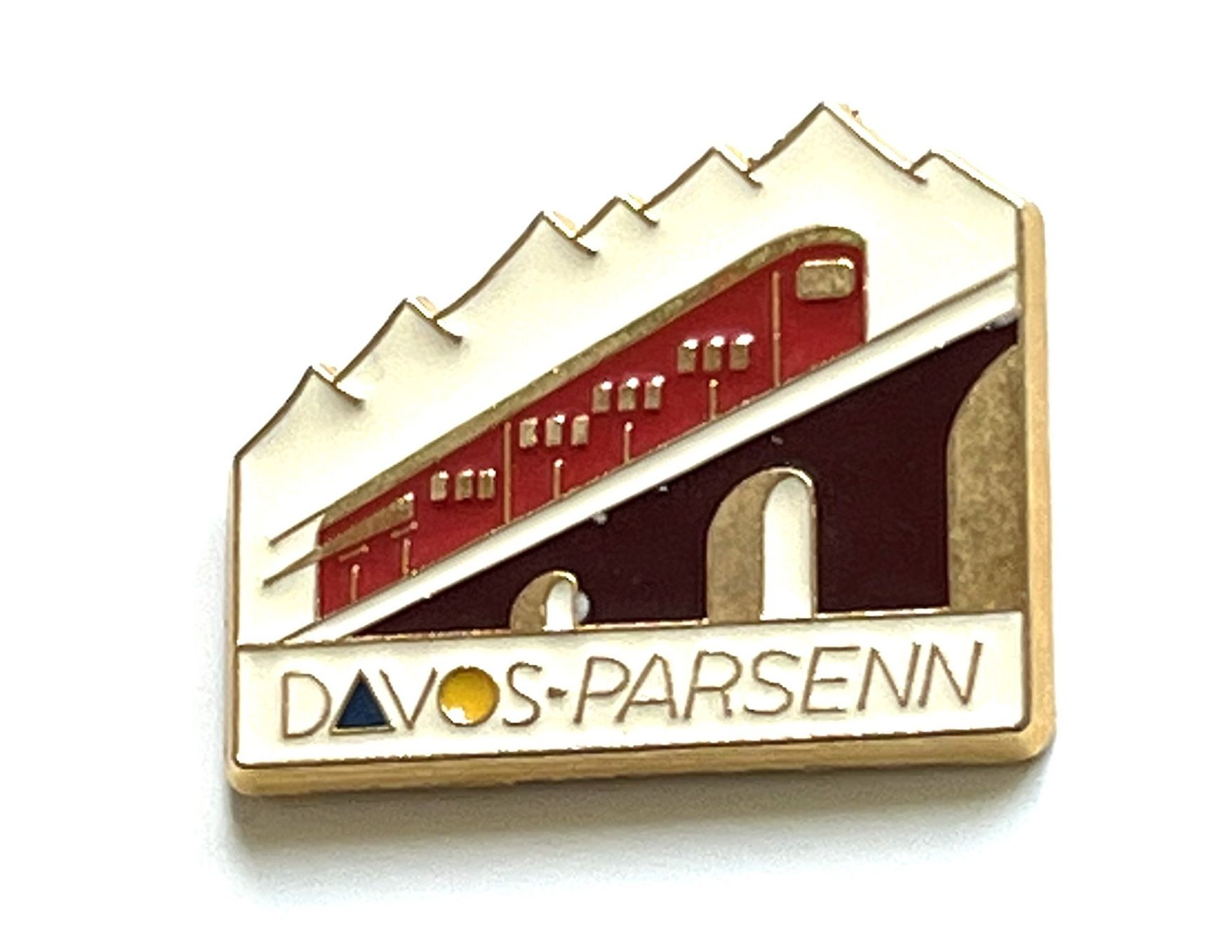 Placchette & Badge: Pin Bahn Davos Parsenn – Usato da Kriens venduto da TSCH1