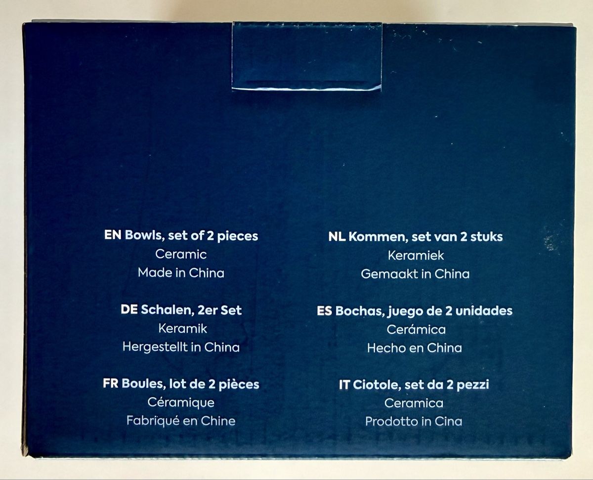 Coop Schalen: Bowls 2er Set (NEU!) – Neu und originalverpackt aus Zürich von T_H_O_M_A_S 3