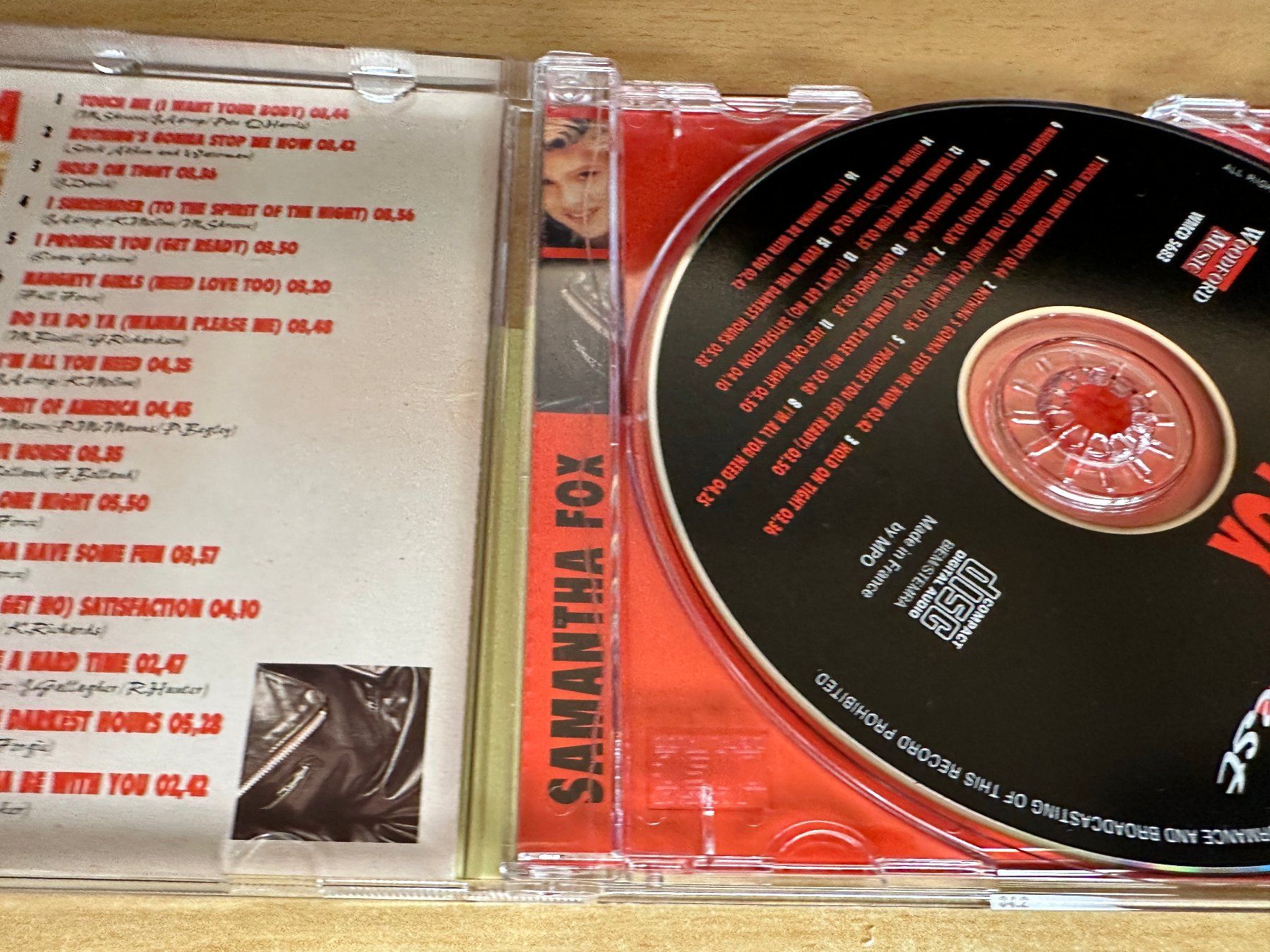 CDs: Samantha Fox – The Very Best – Gebraucht aus Rikon im Tösstal von Alpenmutz 2