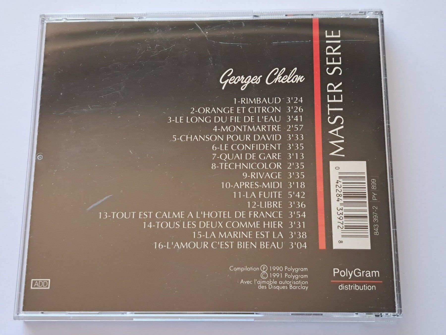CD: Cd George Chelon - Master série  – Usato da Pully venduto da bro_n52j 1