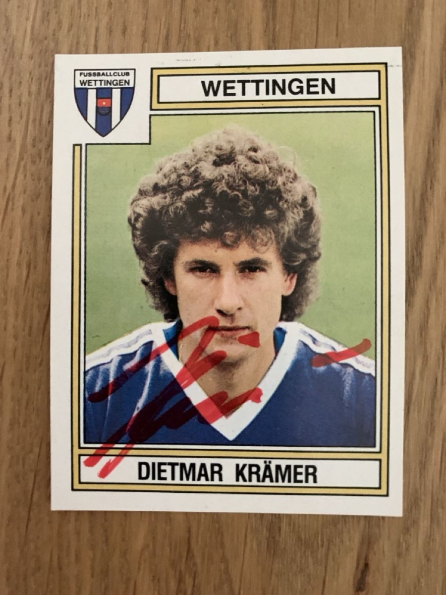 Autografi: FC Wettingen 9 Paninibilder mit Autogrammen 1984 – Usato da Greifensee venduto da Bohne01 8