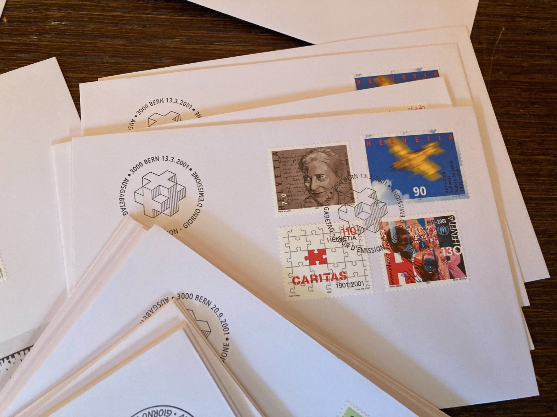 Tous les timbres: Ersttage - Briefe – Neuf (Voir description) à Jegenstorf par Mm2448 2
