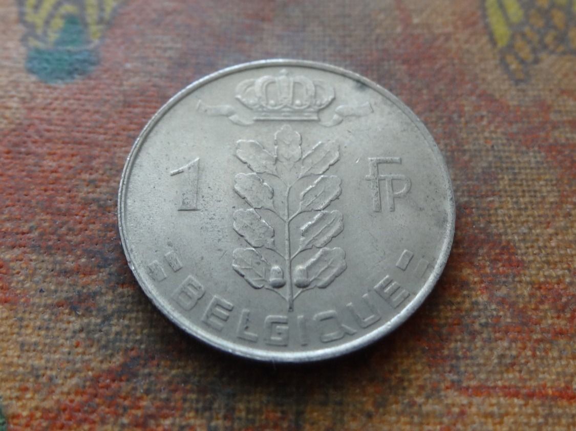 Tutti le monete: BELGIQUE  1  Franc  1974 – Usato da Romanel-sur-Lausanne venduto da Swift13 1