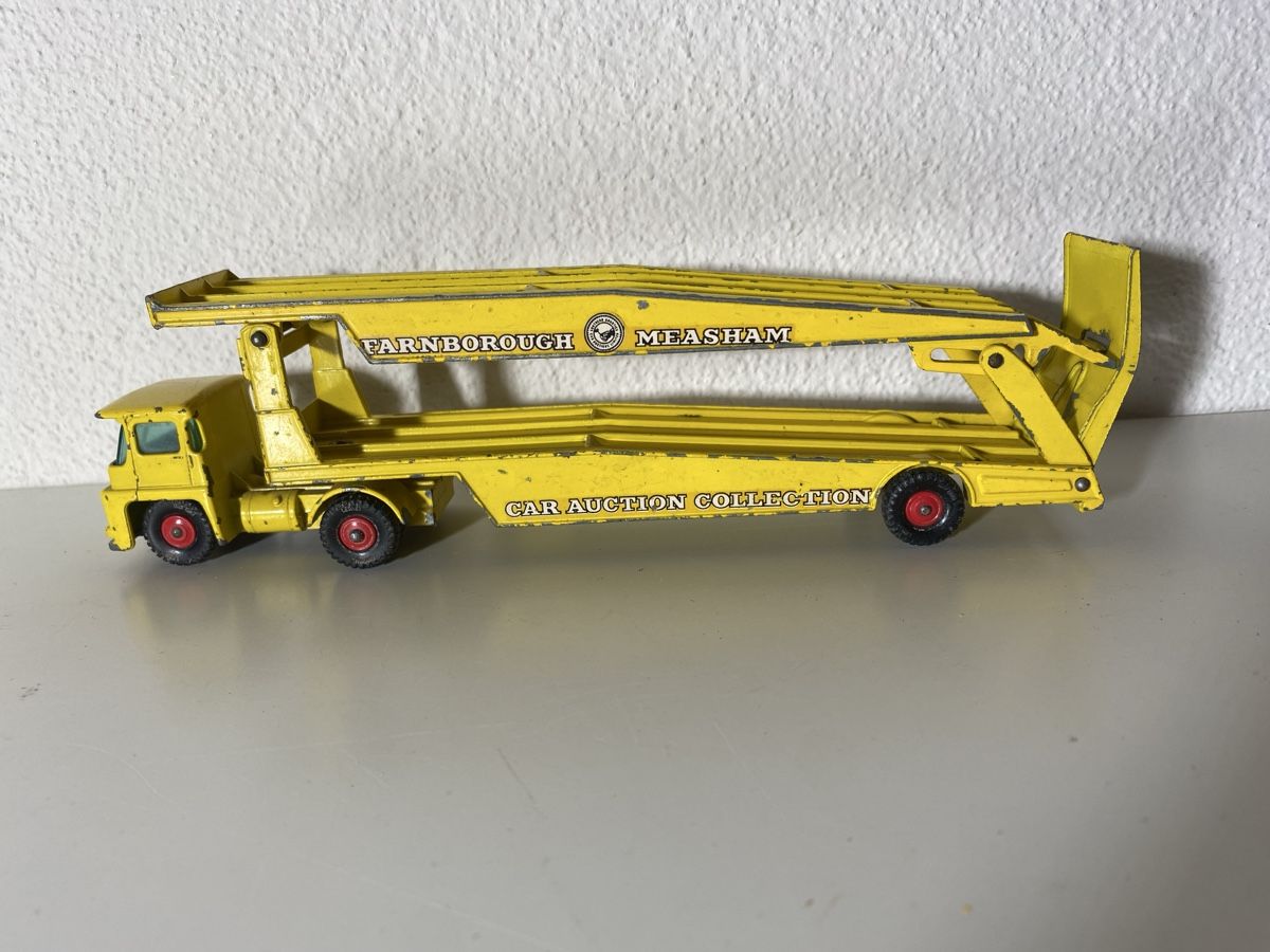 Lesney Modellini d'auto: Lesney car transporter – Usato da Winterthur venduto da ben_9vxx 2