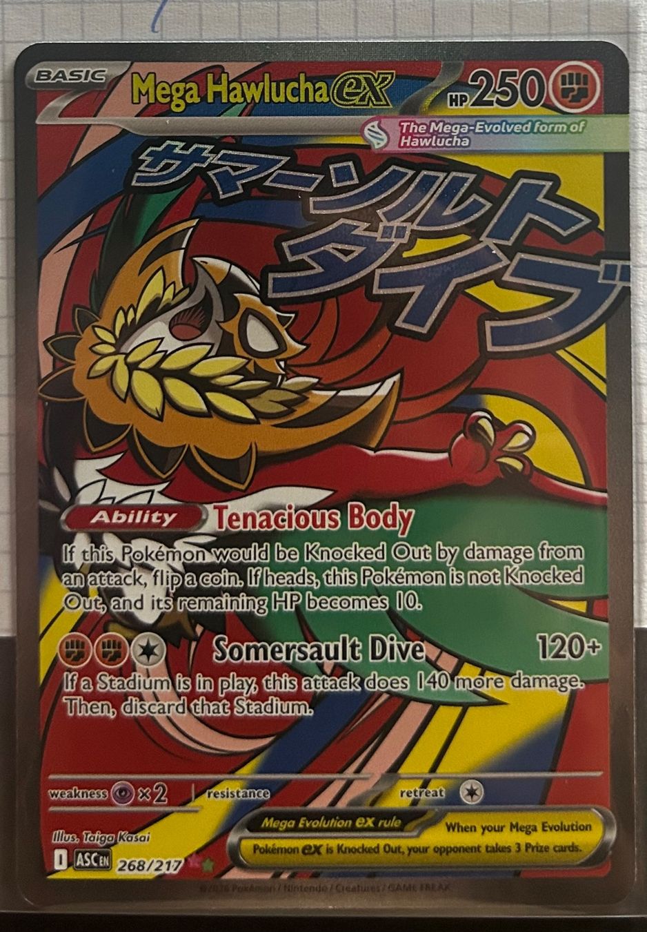 Pokémon Sammelbilder & Trading cards: ENG - Mega Hawlucha ex #268 - Ascended Heroes – Neu (gemäss Beschreibung) aus Zürich von bli_yl5l