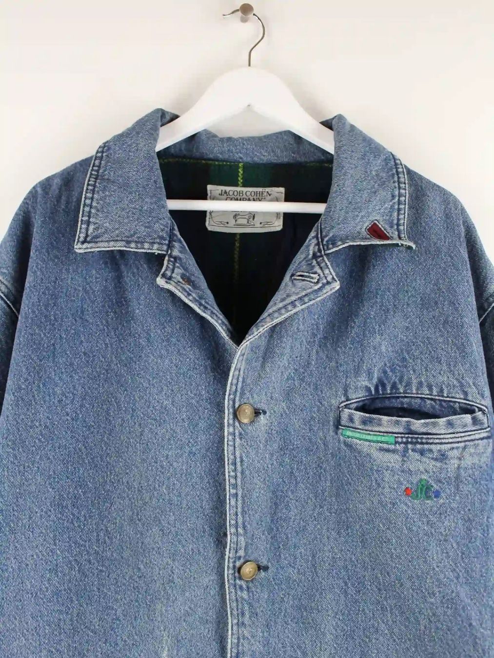 Jacob Cohën Giacche: Jacob Cohën Jeansjacke – Blau – Usato da Zürich venduto da pannacotta23 3