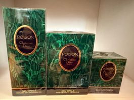Christian Dior Vintage Poison Set Duschgel Seife ungeöffnet
