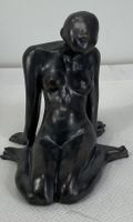 Keramik Skulptur Weiblicher Akt Figur Monogramm gaß 05