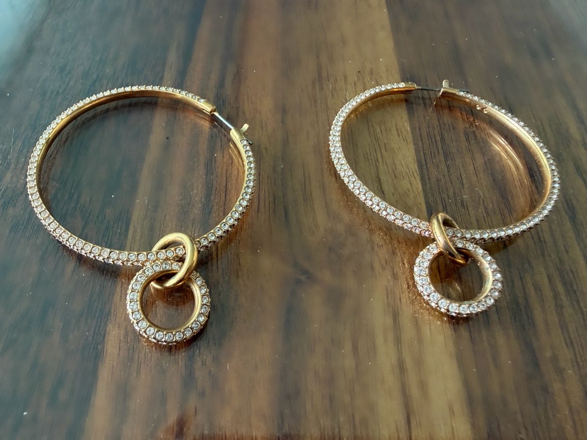 Swarovski Orecchini pendenti & Orecchini a lobo: Creolen Swarovski  – Usato da Schenkon venduto da Stephanie_Dor
