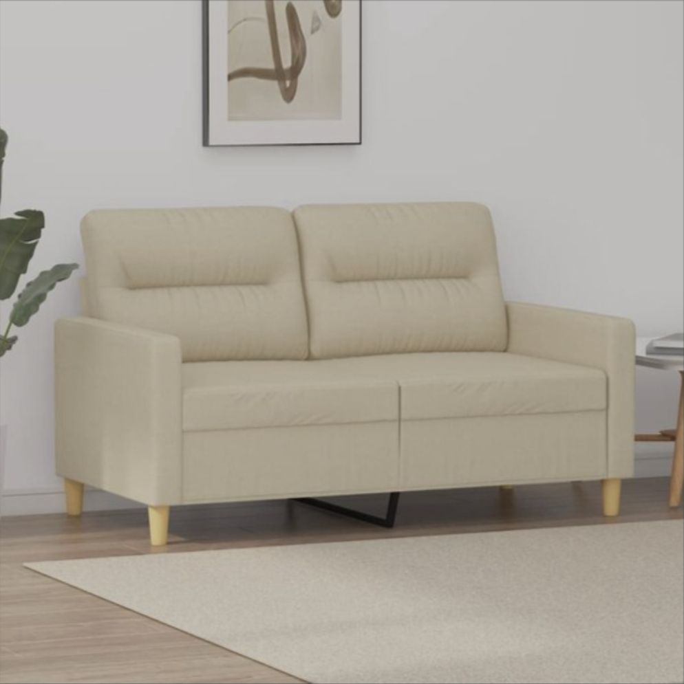 Vidaxl Divani: 2-er Sofa Creme 120cm Kunstleder NEU! – Nuovo e nell'imballaggio originale da Wengi b. Büren venduto da NeReida88