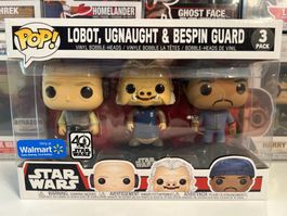 Funko POP! Star Wars Lobot, Ugnaught & Bespin Guard (2017)