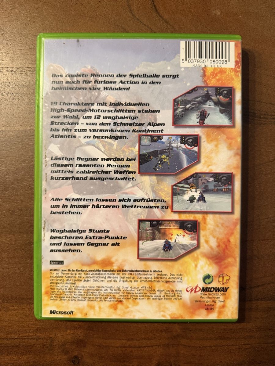 Microsoft Jeux: Arctic Thunder für Xbox – D'occasion à Thunstetten par Virus_33 2