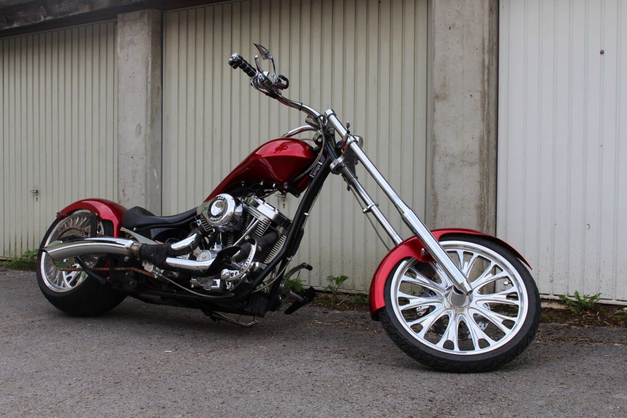 Chopper: Harley softail big bear sled – Usato da La Chaux-de-Fonds venduto da har_h7mq 1
