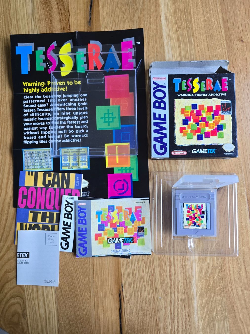 Nintendo Giochi: Nintendo Gameboy/Tesserae/OVP – Usato da Sursee venduto da Elian91